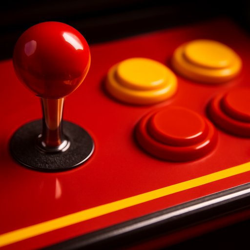 xbajje Animated arcade reel close-up